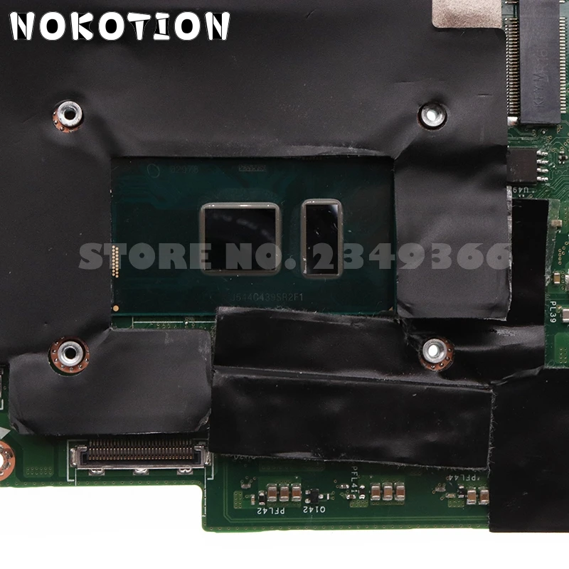 nokotion 00ny988 01lv859 aizs3 la c582p mainboard for lenovo yoga 260 laptop motherboard sr2f1 i7 6600u cpu 8gb ram free global shipping