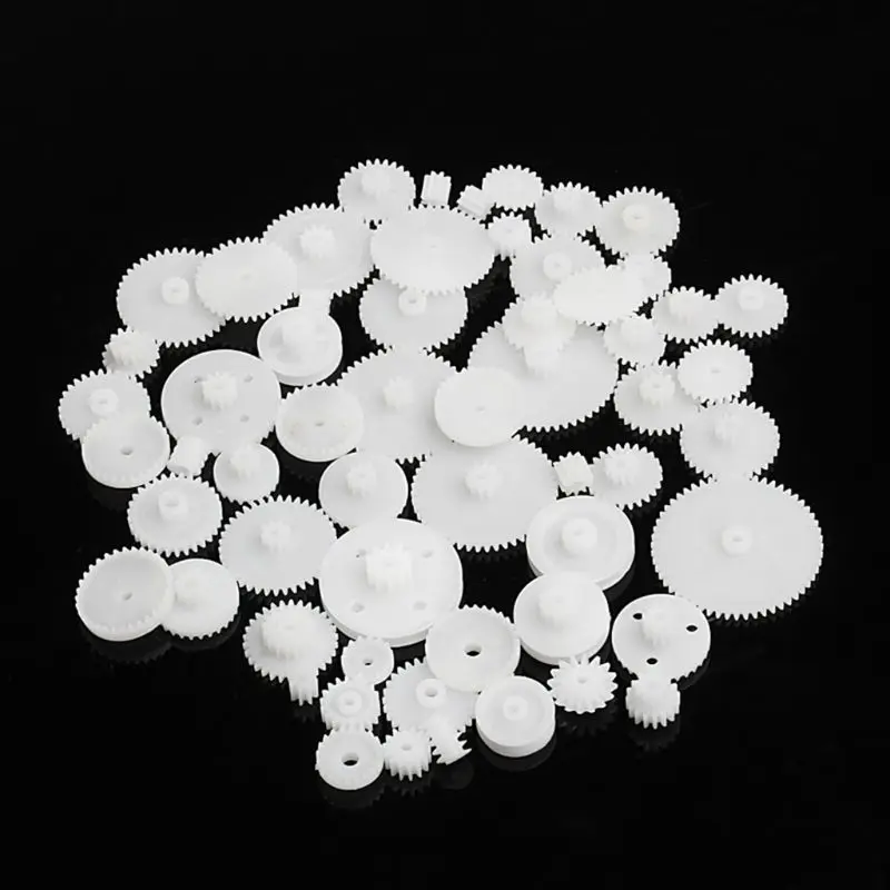 

2021 New 58 styles Toothed Wheels WSFS Gears Plastic All Module 0.5 Robot Parts DIY