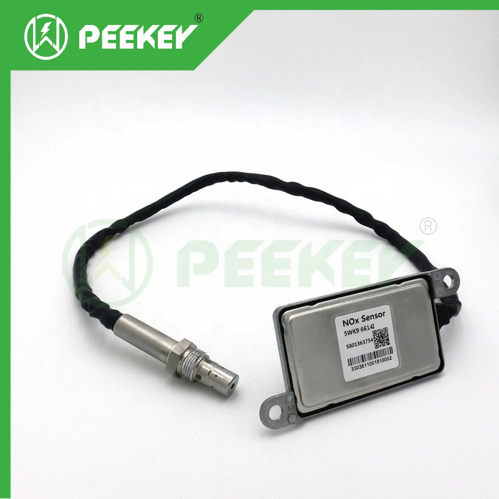 

24V Flat Five Needles Nitrogen Oxide Sensor 5WK9 6614I 5801363754 5WK96614I 5WK96614H 035155 5WK9 6614H PEEKEY1