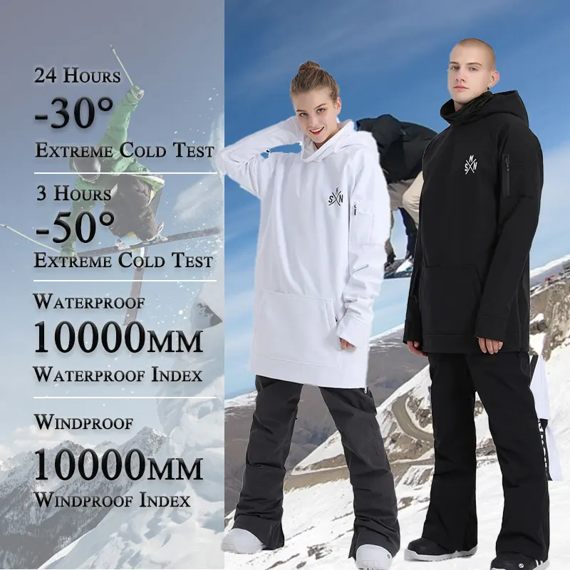 Мужская и Женская Спортивная толстовка SMN водонепроницаемая утепленная куртка