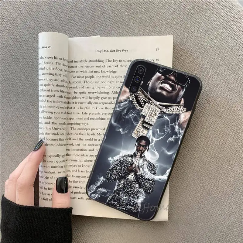 

Hip-hop rapper Meek Mill Phone Cases For Samsung galaxy S note 7 8 9 10 20 fe edge A 6 10 20 30 50 51 70 lite plus shell Funda