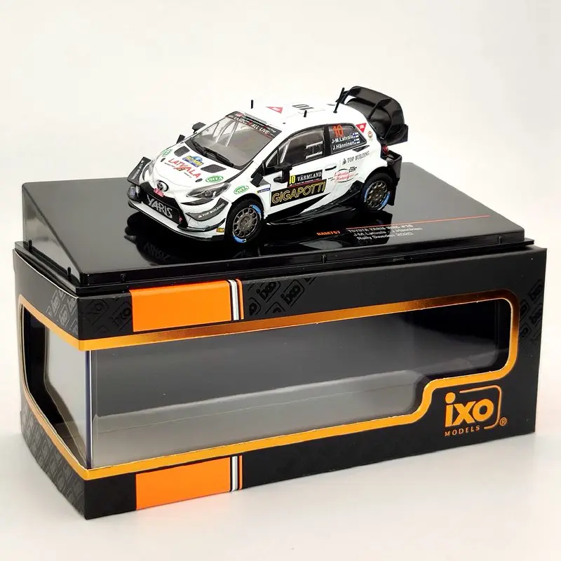 1:43 IXO для T ~ OTA YARIS WRC #10 ралли Швеции 2020 RAM757 литые модели Коллекция игрушек