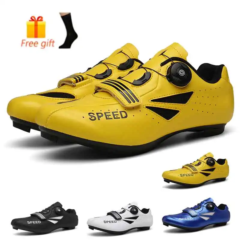 

Cycling shoes mtb road bike shoes Men Self-Locking spd Road Bike Shoes Women Cycling Sneakers mountain cleat flat Bicycle shoes