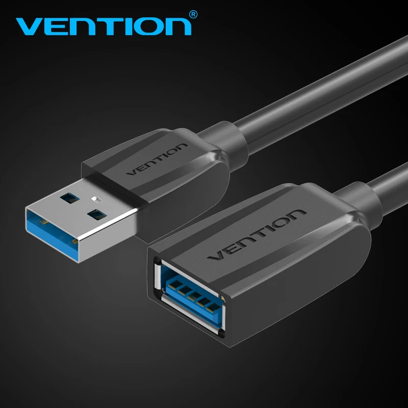 Кабель-удлинитель Vention USB 3 0 со штекером на гнездо 2 0/1/0 5/2/1 5 м | Электроника