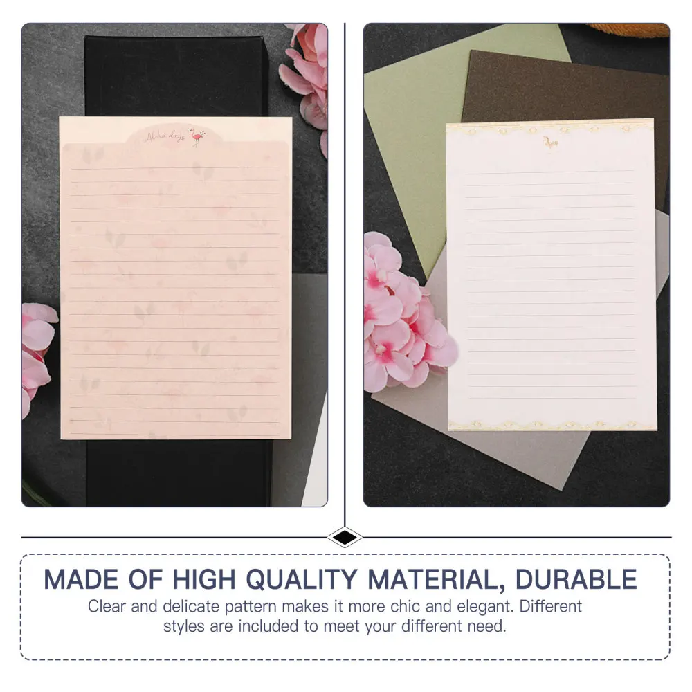 

45pcs A5 Letter Writing Paper Creative Stationery Letter Paper Envelope Kit