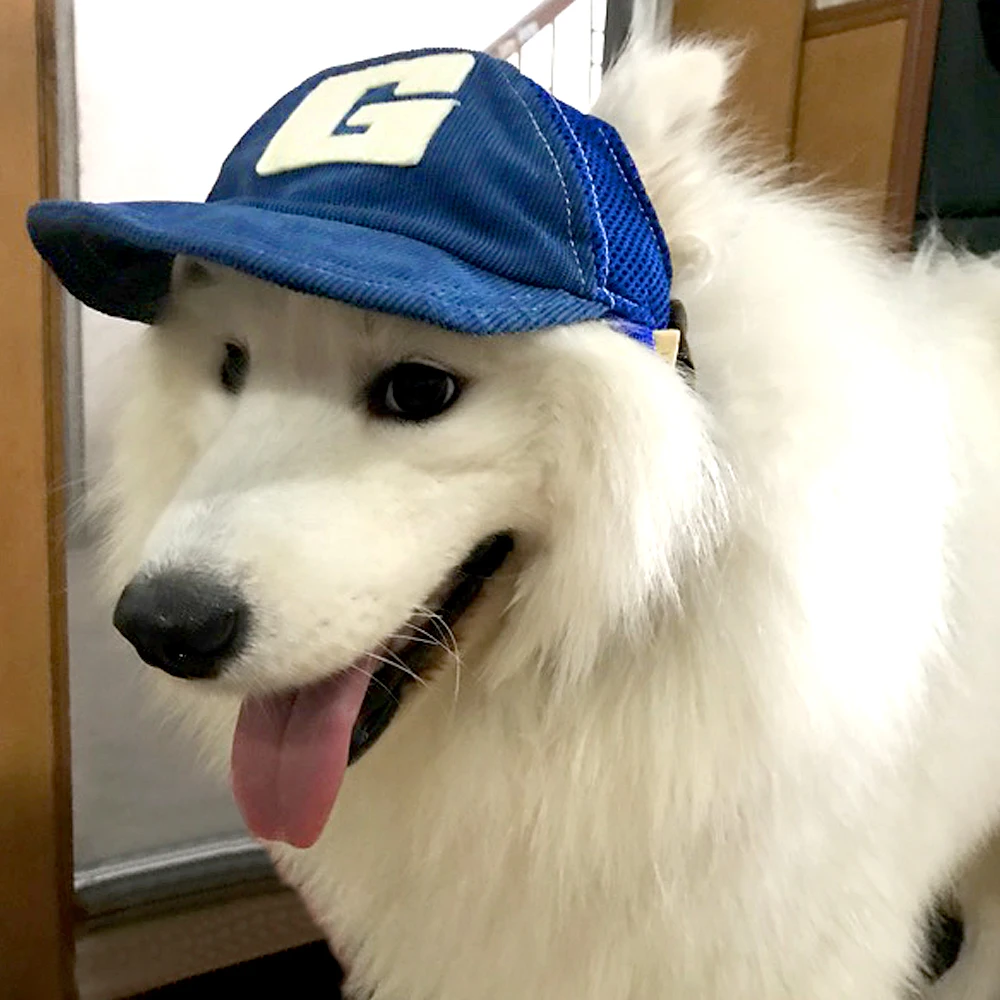 

Smiling Cheese Letter G Adjustable Dog Pet Casual Baseball Cap Breathable Soft Comfortable Sports Fashion for Puppy Outdoor