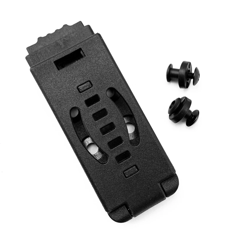 

1 Piece Outdoor Multifunction Waist Clip Back Clamp with K Sheath Clip Accessories Carrying Back Clip Scabbard Tools