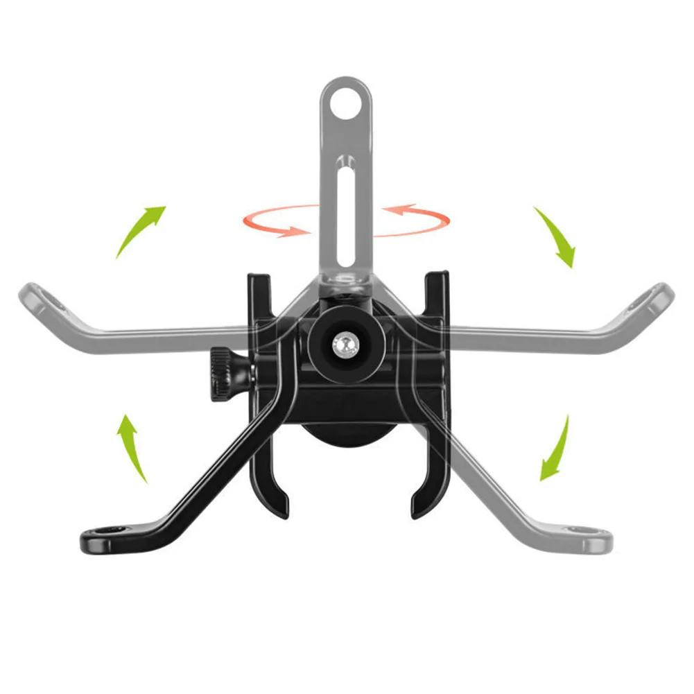 

Black Bracket Electric Bike GPS Handlebar Holder Mobile Cell Phone Mount