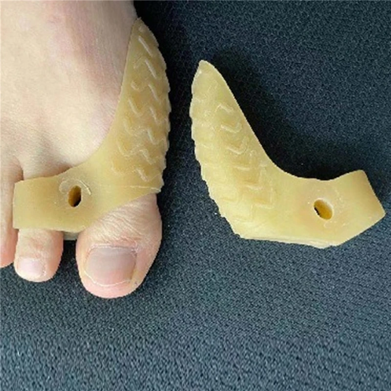 

Ортодонтический выпрямитель для большого пальца стопы, силиконовый гелевый протектор вальгусной деформации, 2 шт.