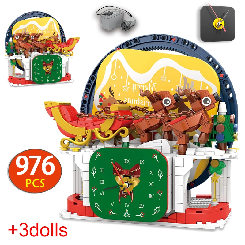 

976 шт., Детский конструктор «Коттедж»