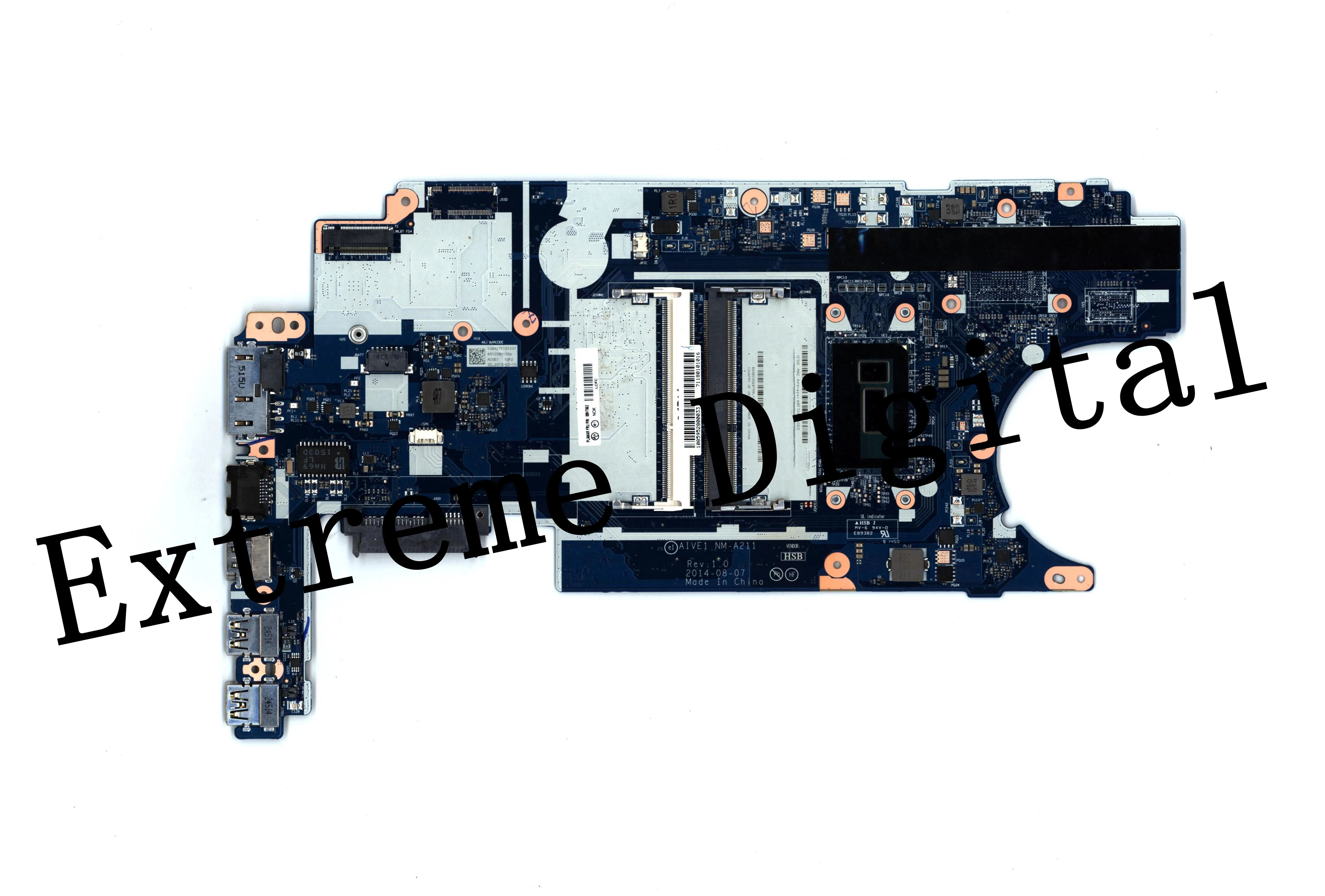 Для Lenovo ThinkPad Edge E450 E450C материнская плата AIVE1 NM A211 с i5 cpu DDR3L оригинальный