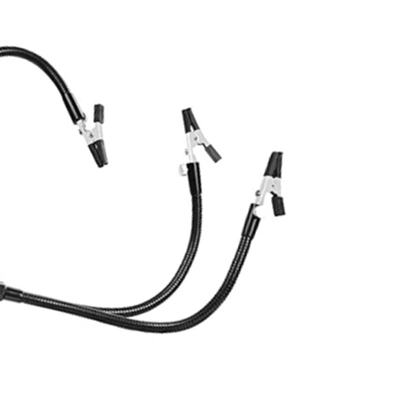 

Soldering Third Hand Tools 4 Arms with Adjustable Vise Table Desk Clamp Base for Electronics Repair Assembly