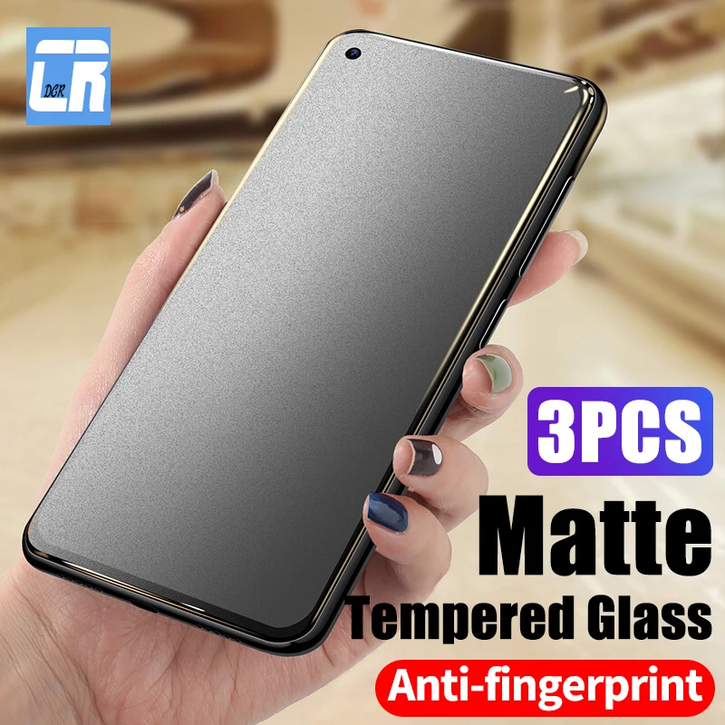 

1-3PCS Frosted Protective Glass For Oneplus Nord 2 CE N10 5G Screen Protector For Oneplus 9RT 9R 9 8T 7T 7 6T 6 Tempered Glass