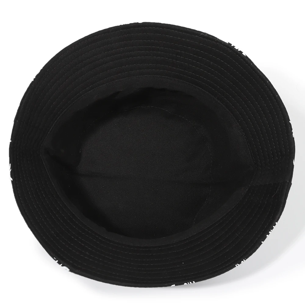 

2021 New Letter Graffiti Bucket Hat Women's Cap Summer Sun Hat Men's Cap Personality Trend Fisherman Hat Foldable