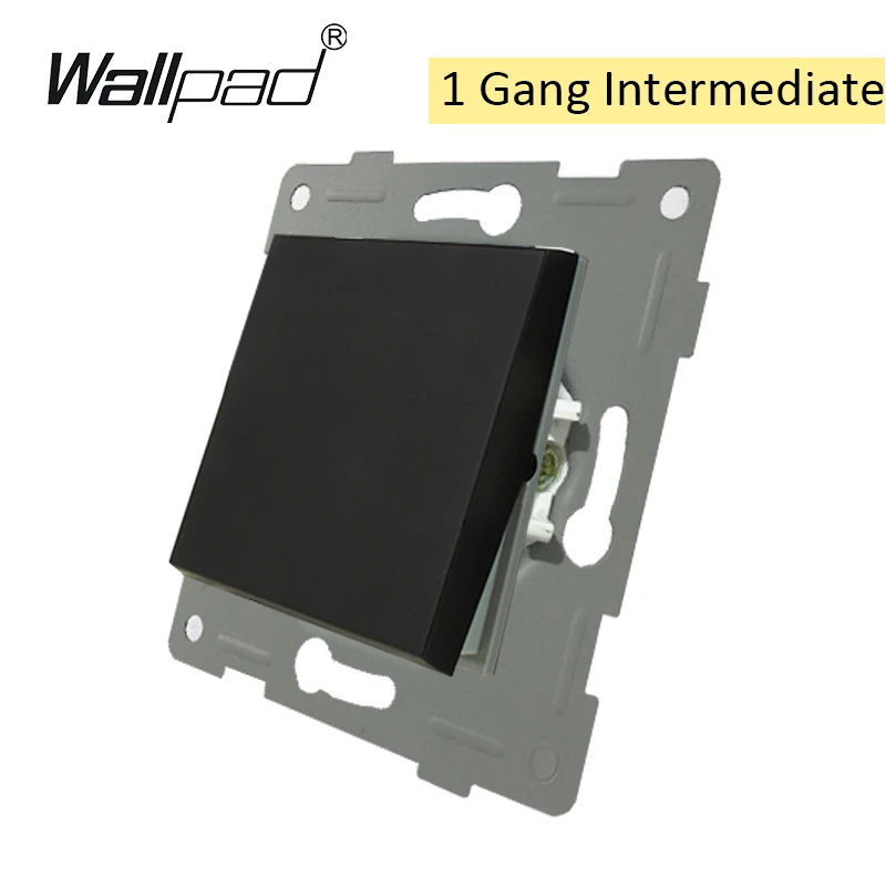 1 Gang Intermediate DIY ЕС функциональный ключ для модуля переключатель и гнездо с когтями крепления задней Wallpad L6 серии - Цвет: 1 Gang Intermediate