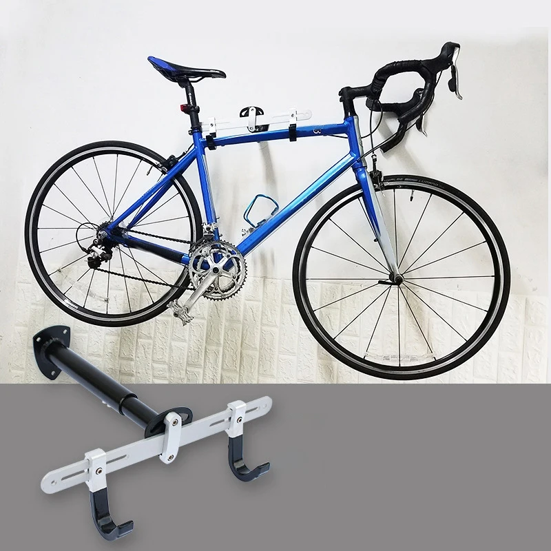 

Bicycle Wall Mount Alloy Rack Tilting Depth Width Multi Adjust with Stainless Expansion Bolts