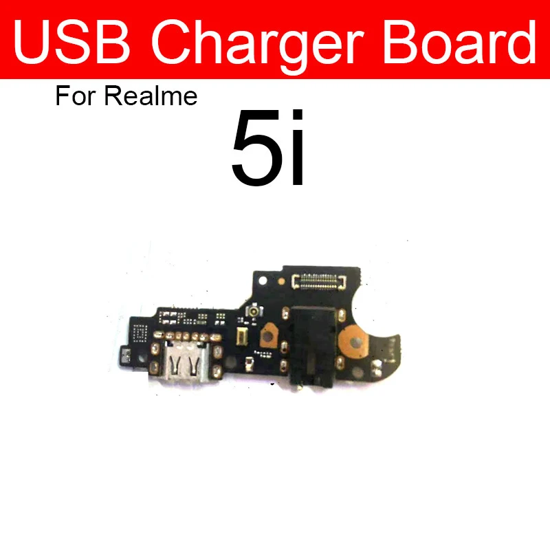 Зарядная Плата Usb для OPPO Realme 2 3 5 5i 6 6i Pro USB-разъем зарядки соединительная плата