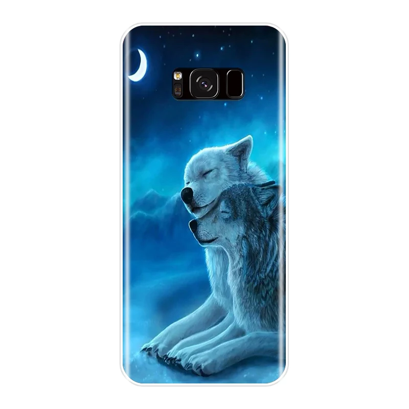 Силиконовый чехол для телефона Samsung Galaxy S8 S9 Plus S3 S5 S6 S7 Edge мягкая красочная задняя