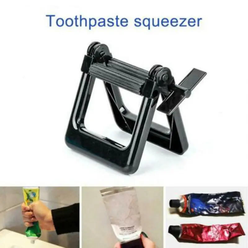 

New Toothpaste Squeezer Roller Oil Paint Extruder Oil Paint Hair Color Dye Cosmetics Tube Wringer Bathroom Tools