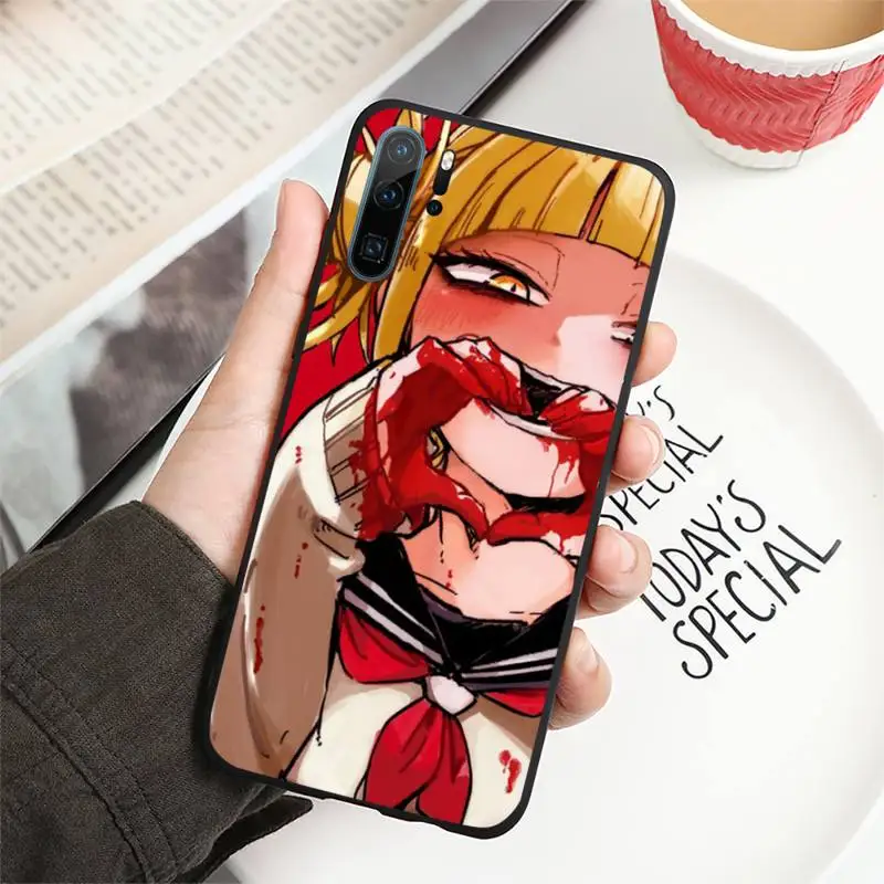 

Himiko Toga Boku No Hero Academia anime Phone Case For Huawei honor Mate P 10 20 30 40 i 9 8 pro x Lite smart 2019 nova 5t