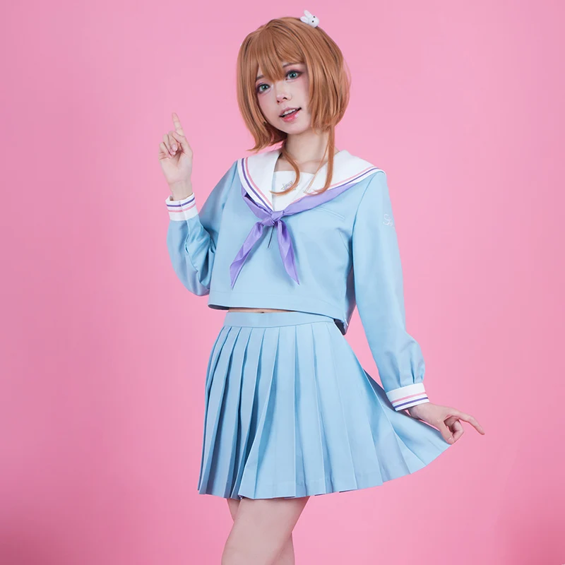 Аниме карта Captor Sakura Косплей KINOMOTO SAKURA daiduji Tomoyo JK униформа женский милый косплей