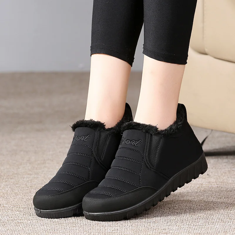 Женские ботинки до щиколотки женская зимняя обувь водонепроницаемые зимние |