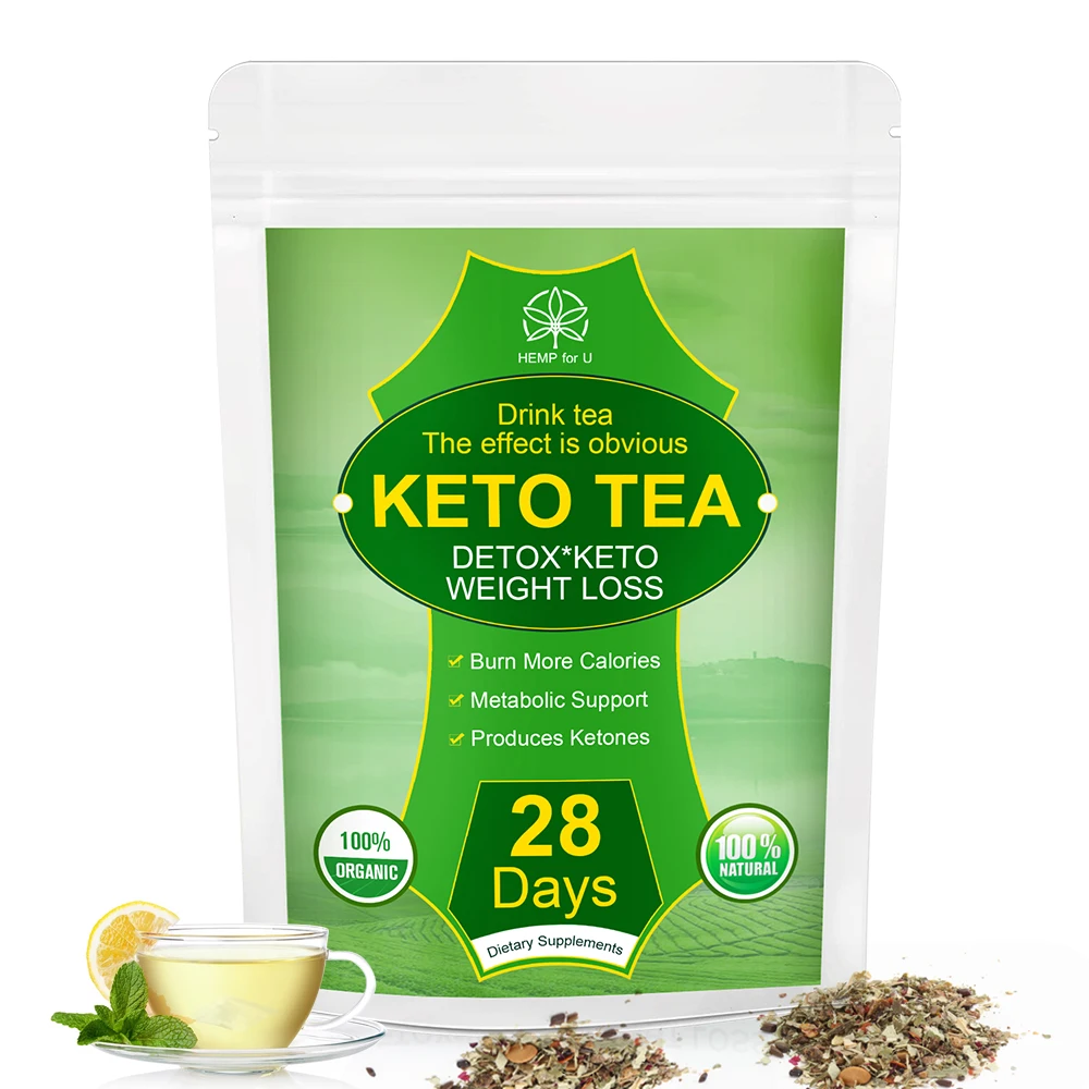 

Hemp for U Keto Slimming Detox Tea Bags Colon Cleanse Fat Burn Men Women Weight Loss Products Slim Belly Anti Cellulite