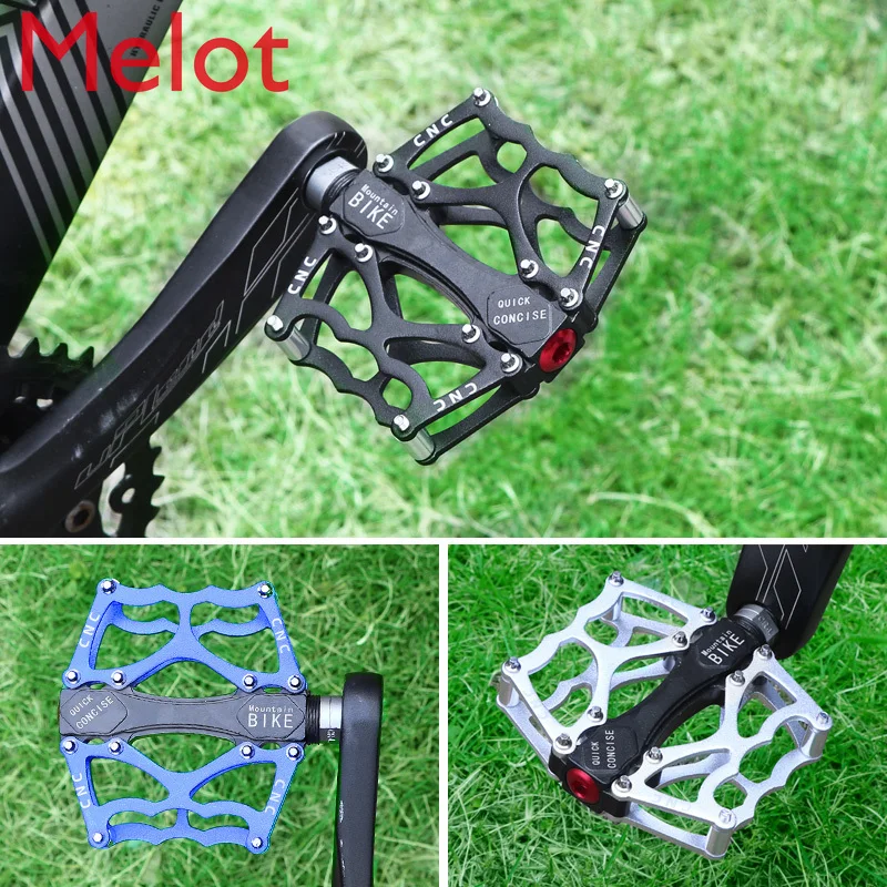 

Bicycle Pedal Mountain Bike Pedal Quick Release Racing Bicycle Accessories Aluminum Alloy Non-Slip Bearing Pedal