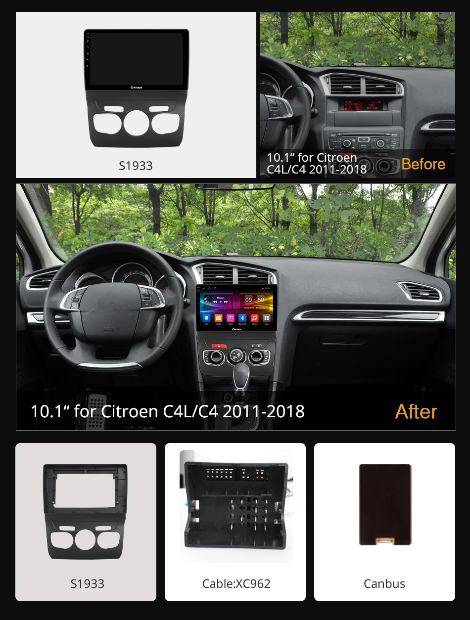 Ownice k3 k5 k6 Android 9 0 Автомобильный GPS Navi плеер стерео для Citroen C4 C4L 2011-2018 Восьмиядерный