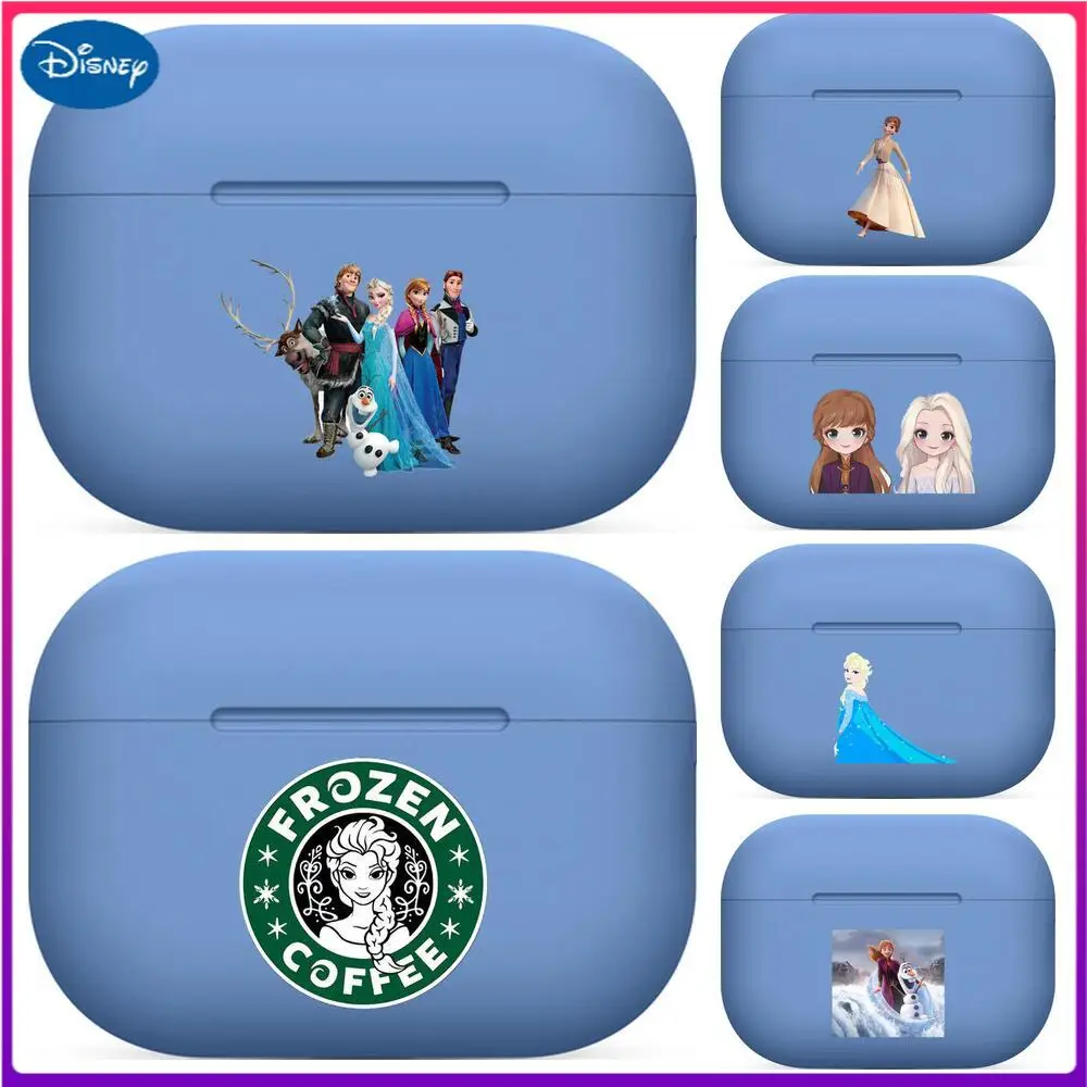 

Disney Frozen blue For Airpods pro 3 case Protective Bluetooth Wireless Earphone Cover For Air Pods airpod case air pod Cases 1
