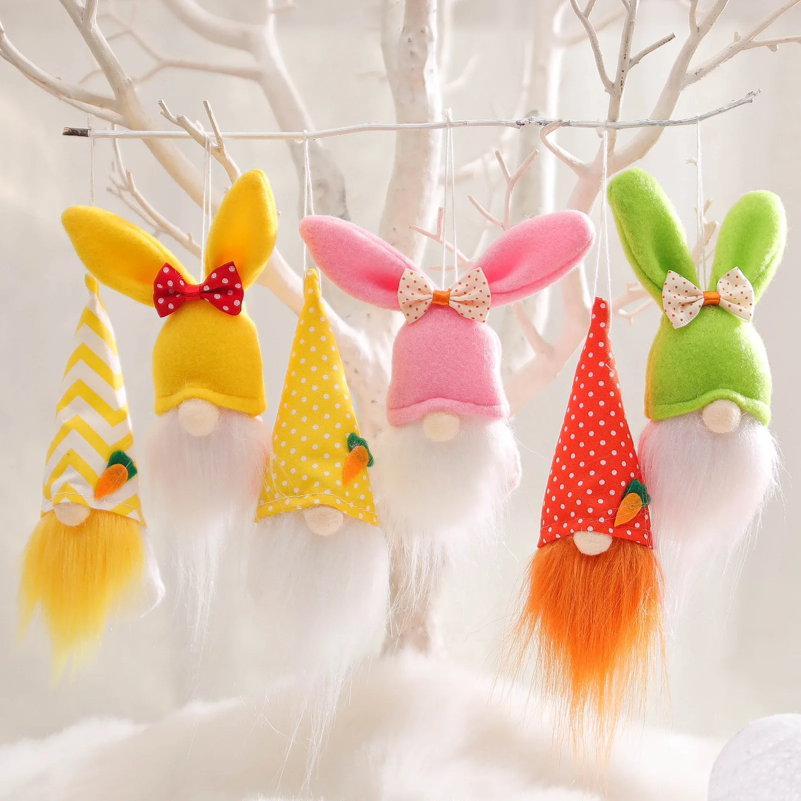 

Easter decoration faceless doll bunny doll pendant home kindergarten decoration Handmade Gnome Faceless Plush Doll Easter Gift