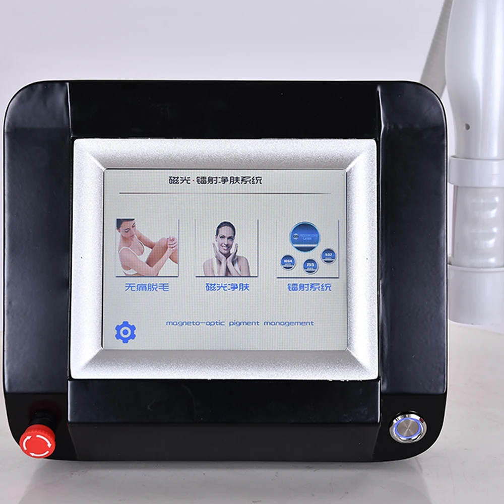 

Hot Sale beauty machine nd yag laser tattoo removal black doll skin whitening remove freckles