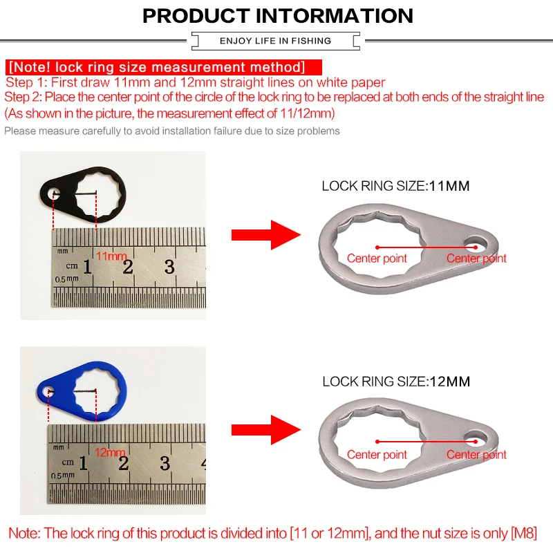 Рыболовная катушка JITAI с ручкой фиксирующее кольцо 11 мм 12 рыболовная левой и