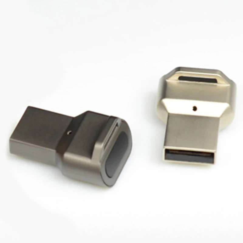 Черный Новый безопасный ПК ноутбук Usb считыватель отпечатков пальцев Блокировка