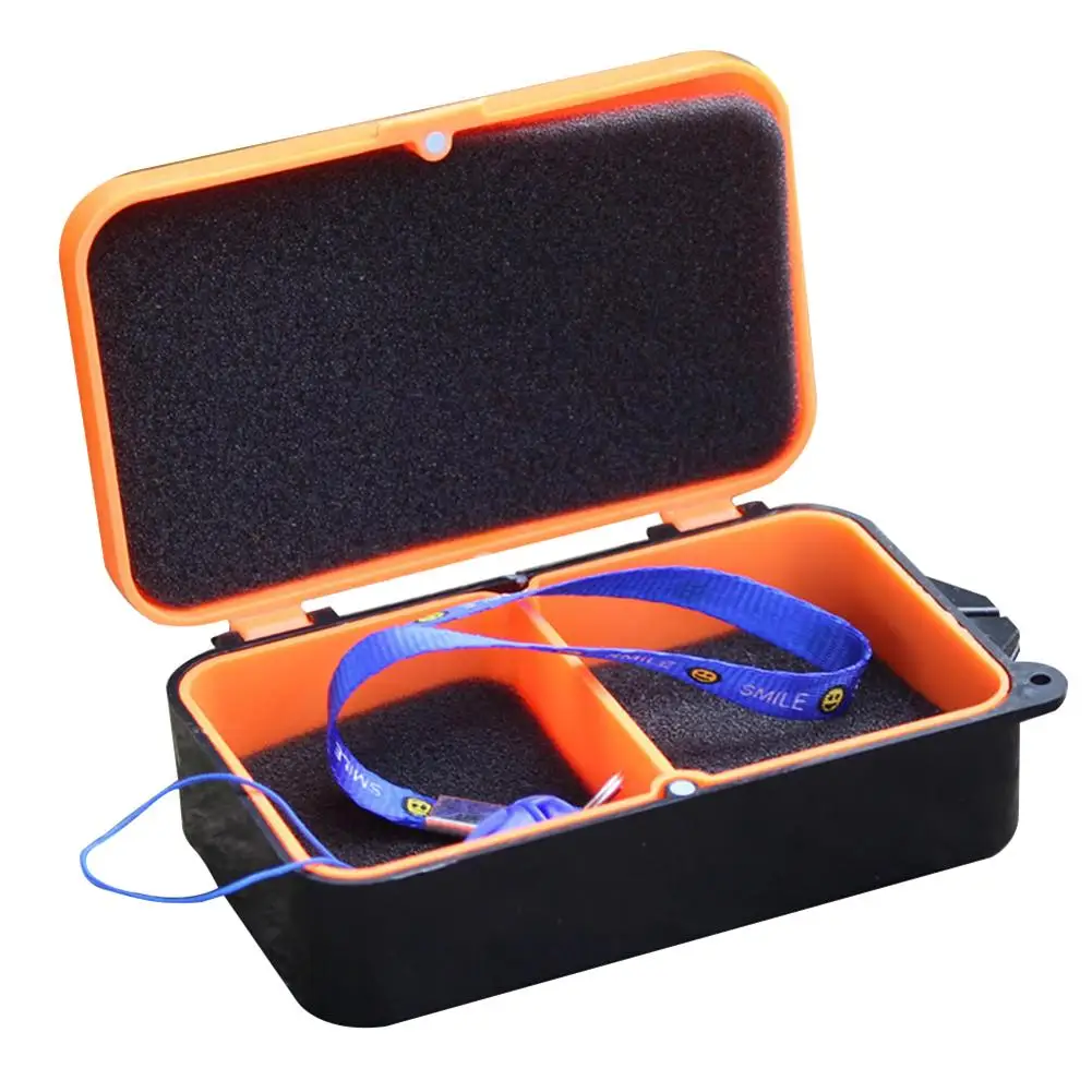 Портативный рыболовные приманки червячной окно дождевого красный червь снасти