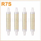R7S LED 78 мм 118 мм 135 мм r7s светильник почка 10 Вт 15 Вт 20 Вт SMD2835 Светодиодная лампа Lampada 220 В кукурусветильник энергосберегающий заменить галогенсветильник