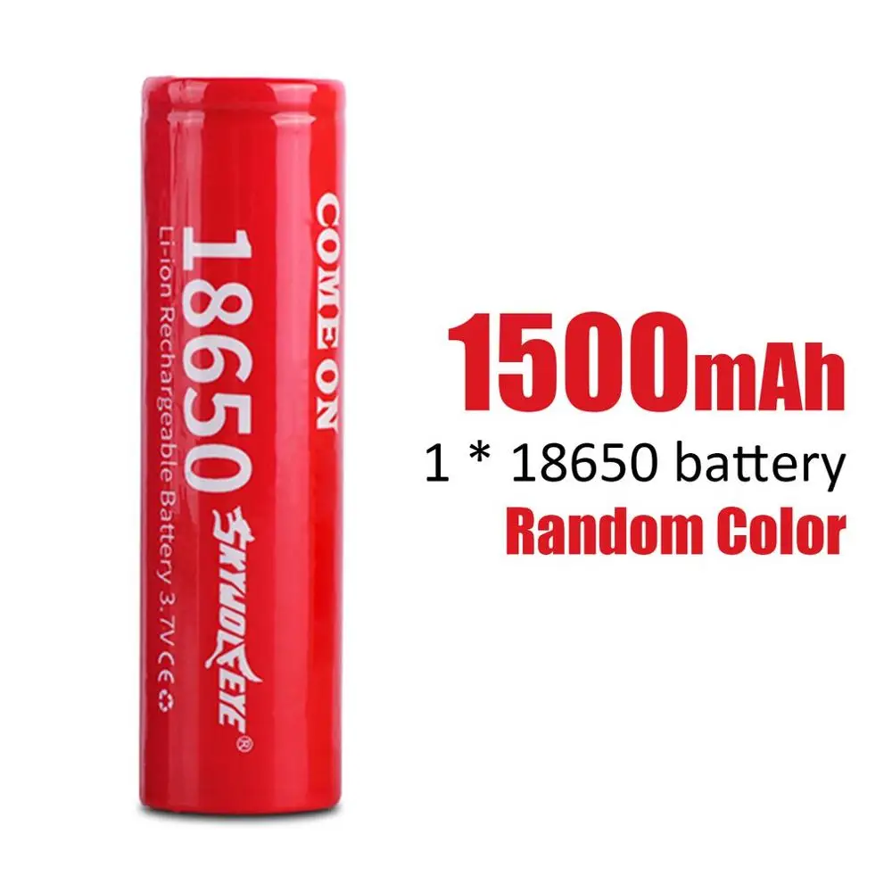 18650 1500Mah 3 7 V с плоской головкой литий-ионная литиевая аккумуляторная батарея
