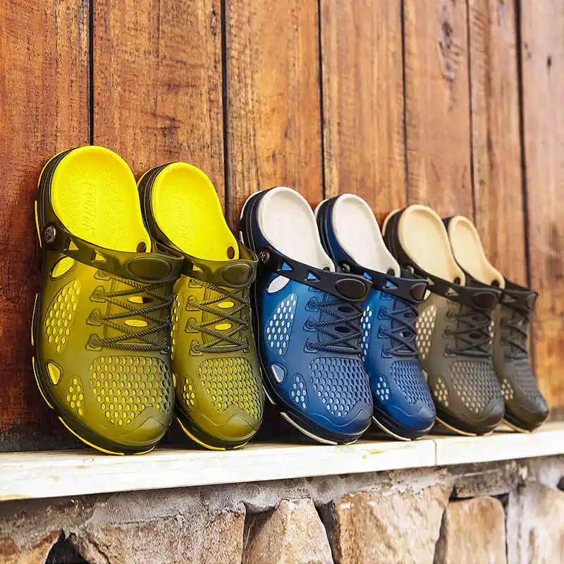 Женские пляжные повседневные мужские летние туфли для воды дешевые сандалии на