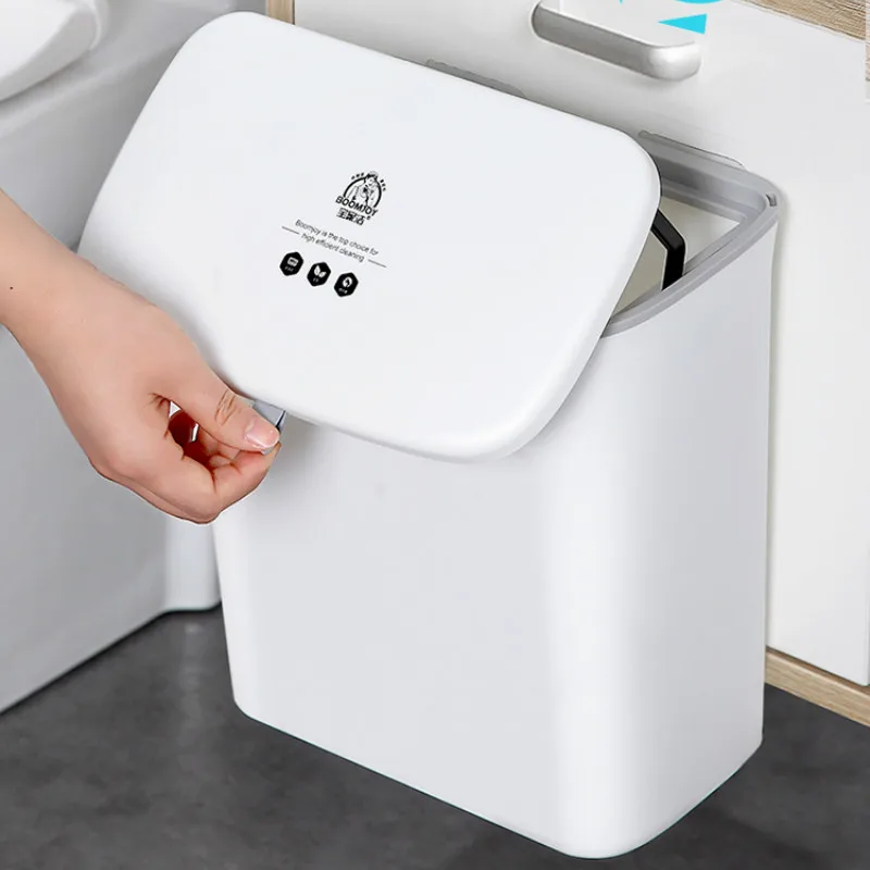 Компостная Складная мусорная корзина кухонная настенная квадратная коробка для