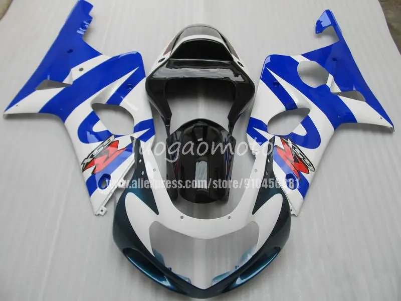 

Новый ABS инъекции комплекты мотоциклетных обтекателей для SUZUKI, черные, синие, GSXR1000 00 01 02 K1 GSXR1000 2000 2001 2002 K2 кузов
