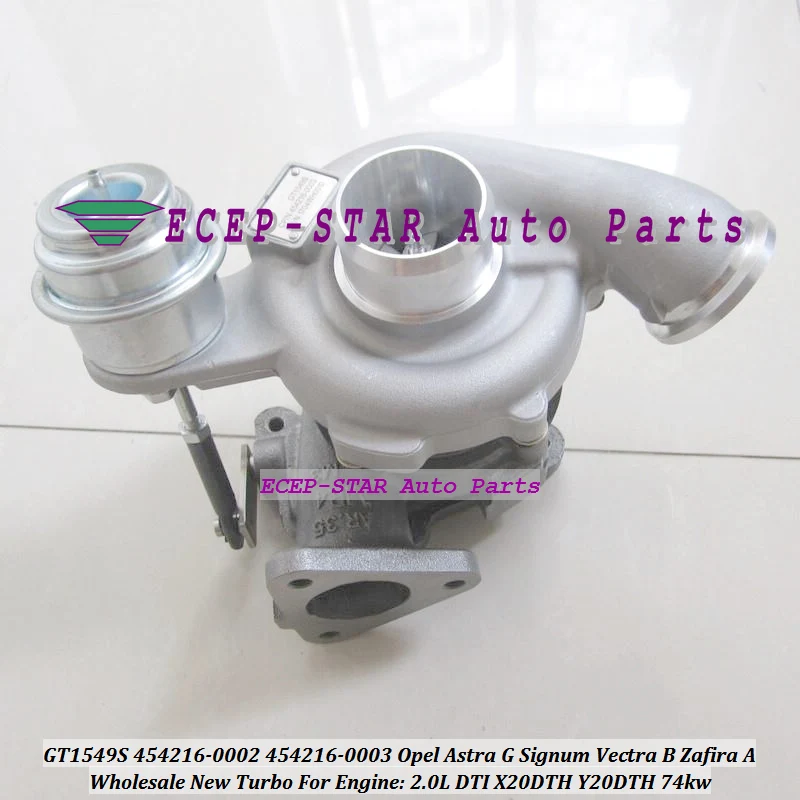 Turbo GT1549S 454216 454216-5003S 454216-0001 24442214 90570506 860046 93184042 для Opel Vectra Zafira Astra G 2.0L 20HC X20DTH