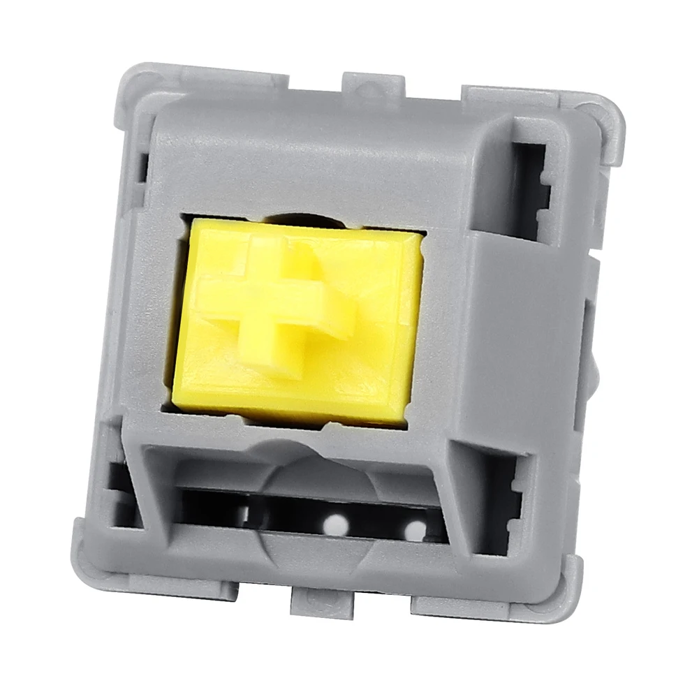 DUROCK полный POM переключатель фортепиано линейный 63 5g T1 тактильный Подсолнух 67g MX
