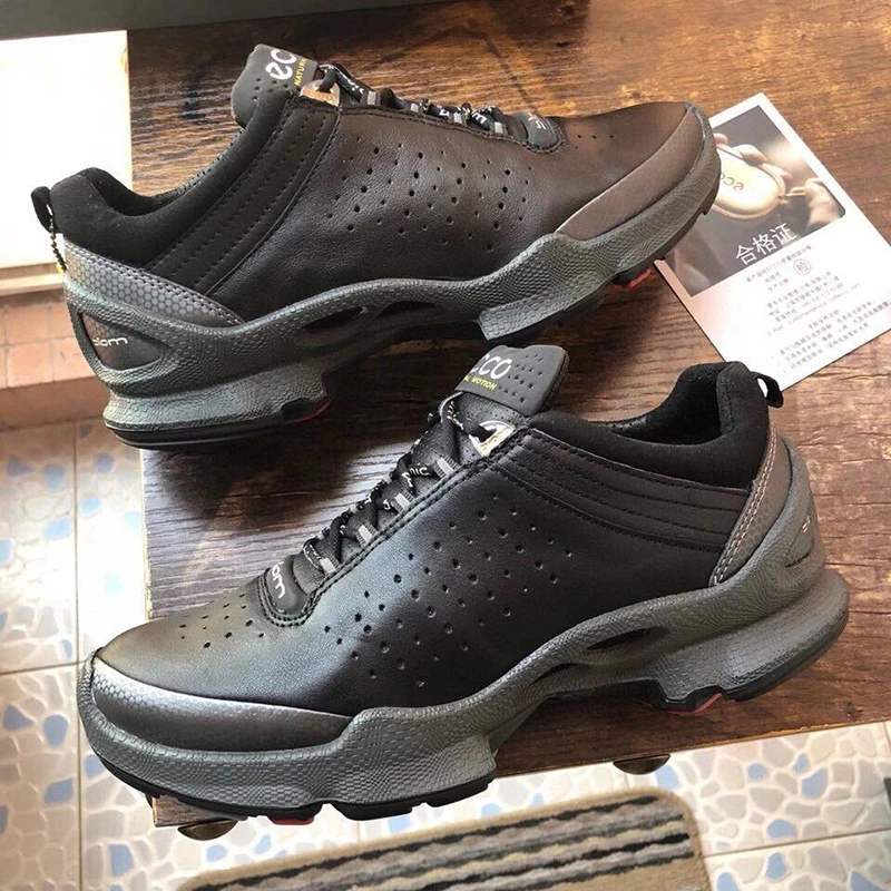 Для мужчин из натуральной кожи обувь для игры в гольф Размеры Большие размеры 36 45