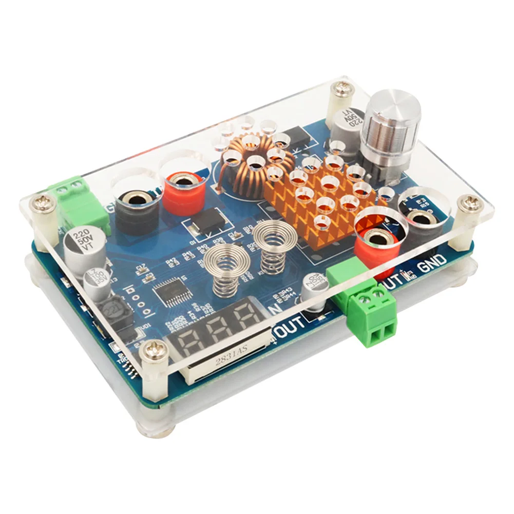 

DC Charging Board LED Power Converter Step Down Module Board Step Down LED Power Supply Module with Voltage Display