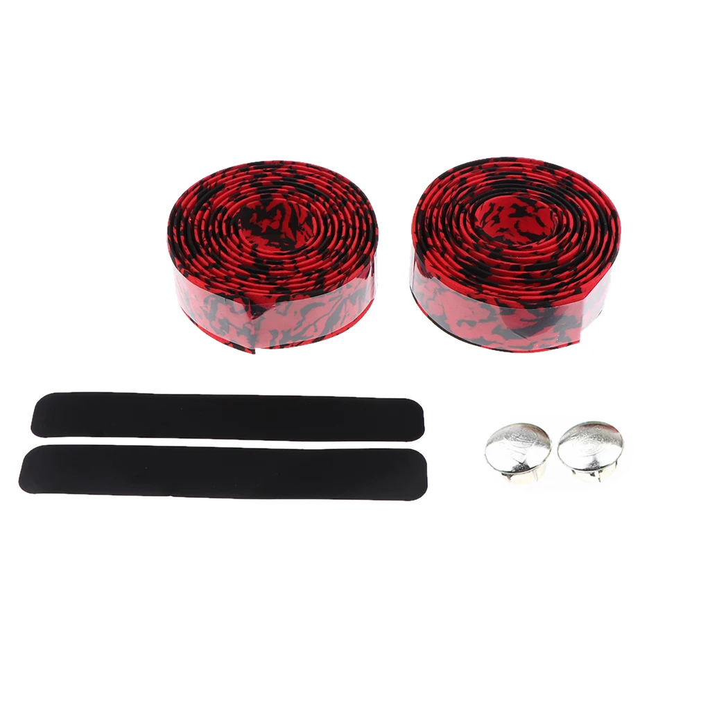 1 пара Противоскользящих рулей для велосипеда углеродная поверхность +