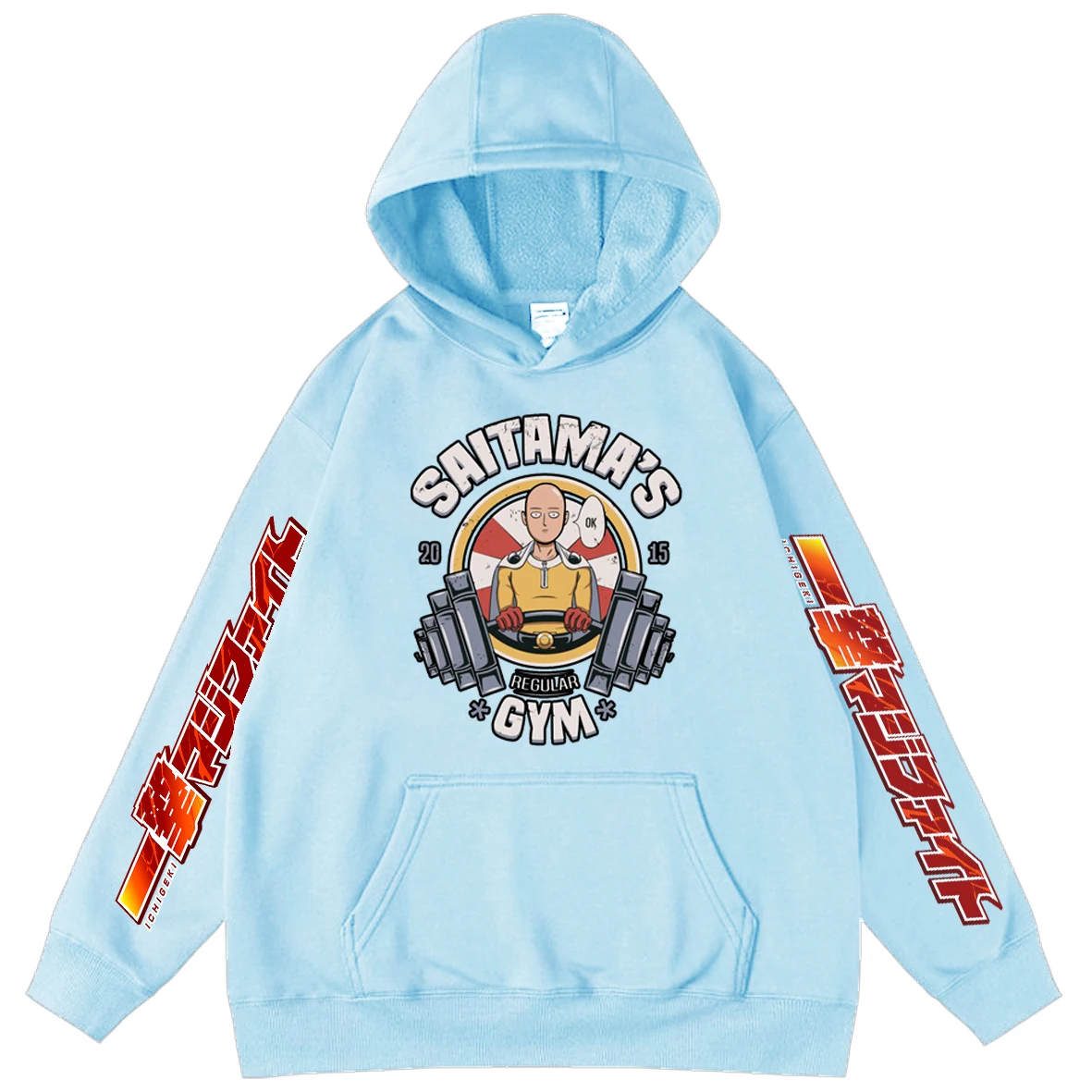 

One-Punch Man Hoodies Cool Pullovers Hoodey New Sweatshirt TV Show Popular Animation Hooded Harajuku Top Streetwear Long Sleeve