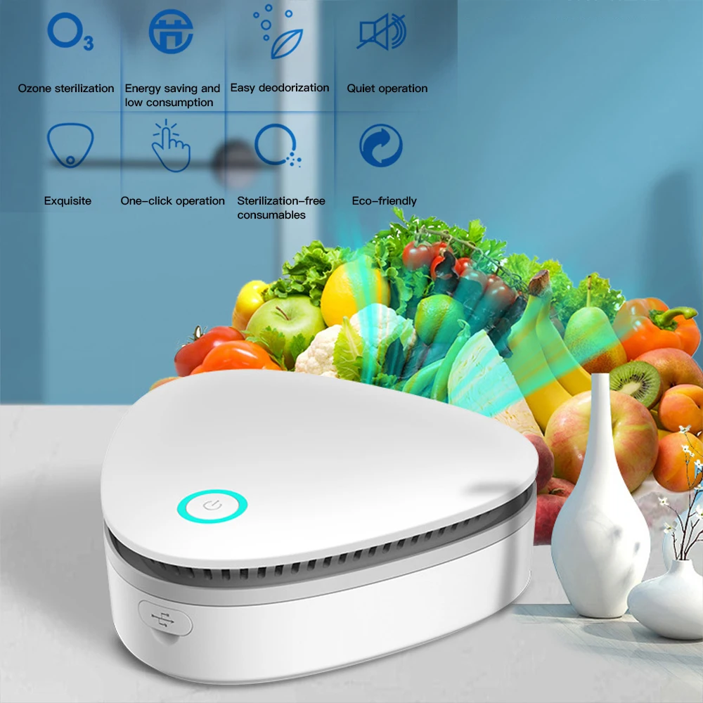Портативный генератор озона дезодорирующий очиститель воздуха перезаряжаемый