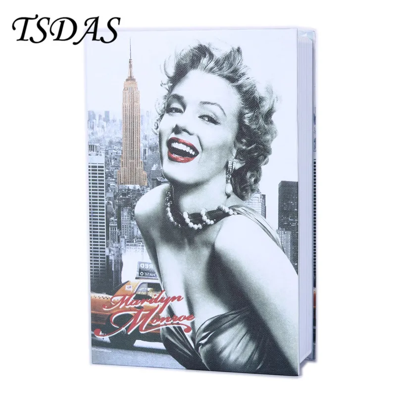 Бесплатная доставка 1 шт. стальная копия секретной книги сейф для денег коробка