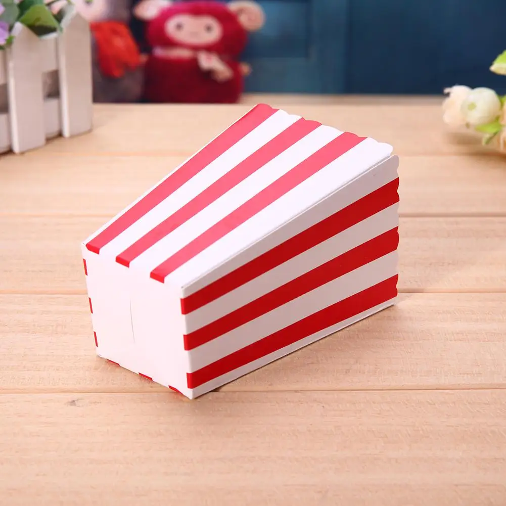 

12Pcs Favor Candy Treat Popcorn Boxes for Wedding Party Supply Baby Shower Decoration Christmas Birthday Party Gifts