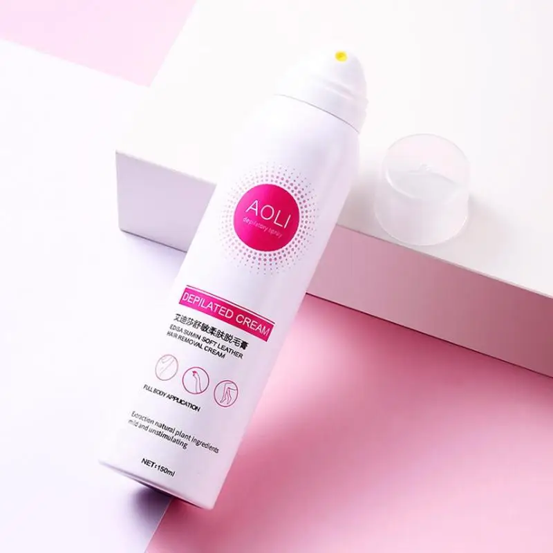 

150ml Painless Hair Removal Spray Depilatory Cream Cream In Smooth Bottle Hair Body Dropshipping Removal Skin Spray Mousse P5L8